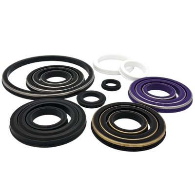 250 Kháng áp nhiệt độ cao Niêm phong vòng niêm phong nitrile chống rò rỉ Black Hammer Union For Fig 1502 602 206