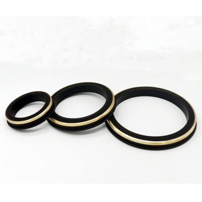 80 / 85 / 90 Duro Weco liên minh niêm phong với Buna FKM HNBR với đồng hoặc thép không gỉ hỗ trợ cho dịch vụ khí chua