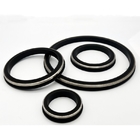 1'' 1.5'' 2' 3' 4' 5' NBR HNBR FKM PTFE Seal Ring Hammer Union Seal With Brass or Stainless Steel backup ring