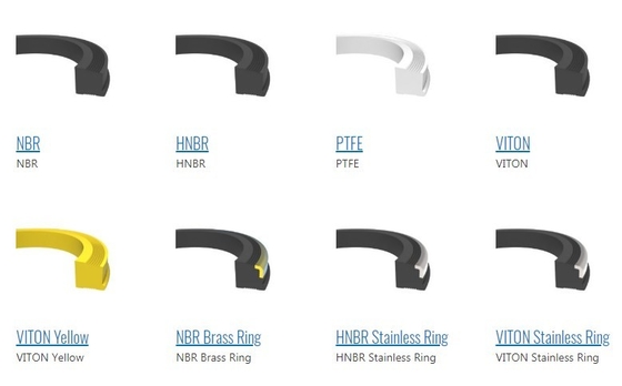 Nhẫn cao su với đồng hoặc thép không gỉ Backup Nitrile cao su Seal Wing Union Hammer Seals