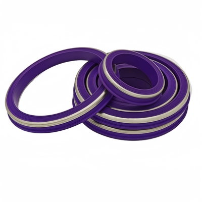 1' 2' 3' 4' Nitrile HNBR FKM PTFE Weco với đồng và cao su không gỉ màu tím