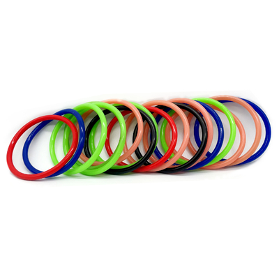 Nhà máy giá thấp cao su con dấu 60 Shore A màu cao su silicone O vòng