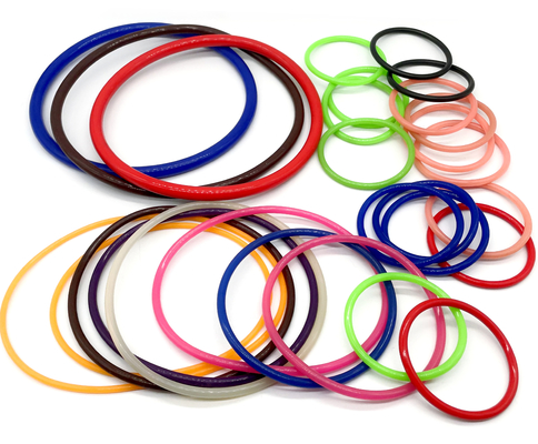 Chuyên nghiệp 40 ~ 60 Shore A màu mềm cao su silicone con dấu O nhẫn