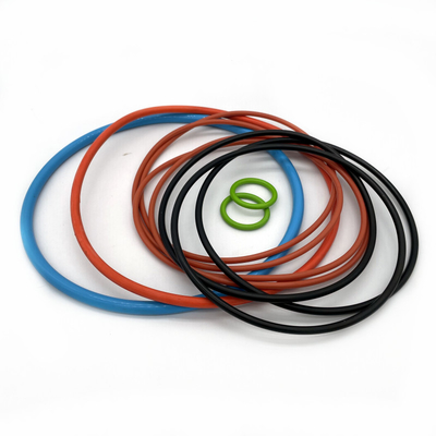 Custom AS568 NBR FKM EPDM Silicone Flat Rubber O-Ring Seal Với kích thước tiêu chuẩn và tùy chỉnh