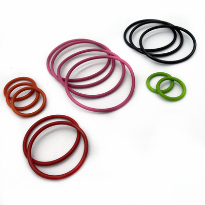 Custom AS568 NBR FKM EPDM Silicone Flat Rubber O-Ring Seal Với kích thước tiêu chuẩn và tùy chỉnh
