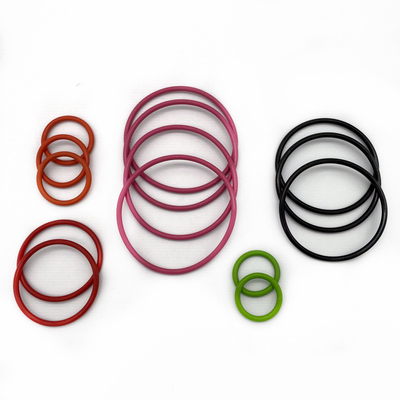 Custom AS568 NBR FKM EPDM Silicone Flat Rubber O-Ring Seal Với kích thước tiêu chuẩn và tùy chỉnh
