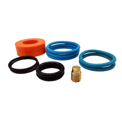 Bộ dụng cụ sửa chữa O-ring cao su 90 Shore FKM AS568 Series SHQN T-BRT Đỏ