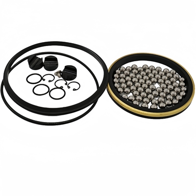 105pcs bóng thép bền niêm phong bụi 4 " 15k Kemper quay ghép sửa chữa bộ với Snap