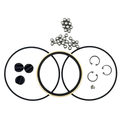 4 "15k TSI Bộ sửa ghép xoay với nút cầu Vàng Vòng cao su Gaskets 3/8 " Quả thép