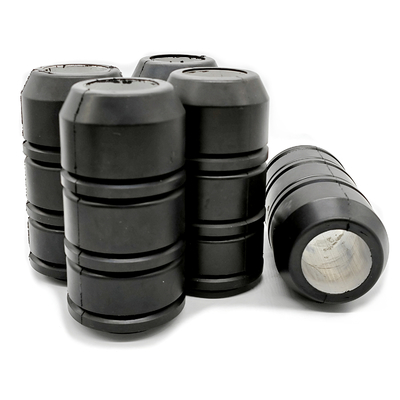 TA 3 1 / 2 Nhôm hoặc thép Bushing bền dầu mỏ cao su Swab Cups cho cát treo