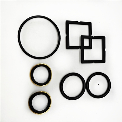 Dịch vụ tiêu chuẩn MSI Đen Buna HSN FKM Plug Valve Seal Kit với các nhúng đồng