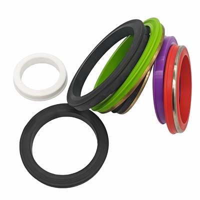 Phạm vi nhiệt độ từ -200C đến 200C Weco Seal Rings làm bằng NBR HNBR FKM PTFE