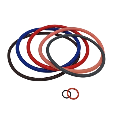 Custom silicone cylinder gasket O rings cho các ứng dụng nhiệt độ