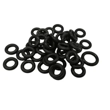 Ống silicone chịu nhiệt độ tùy chỉnh O hình dạng và kích thước khác nhau