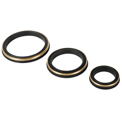 2 inch HNBR Black Hammer Union Seal Rings / Lip Seal Gasket chịu dầu