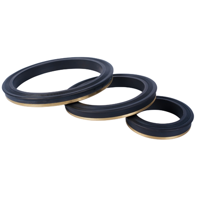 2 inch HNBR Black Hammer Union Seal Rings / Lip Seal Gasket chịu dầu