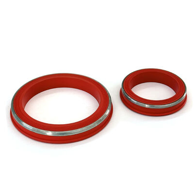 Chống nhiệt độ FKM Lip Style Hammer Union Seal với SS Ring Được thiết kế cho môi trường H2S & CO2
