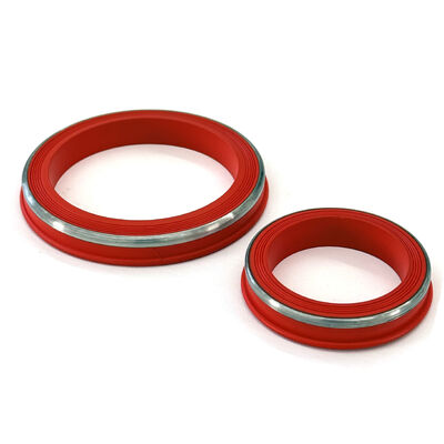 Chống nhiệt độ FKM Lip Style Hammer Union Seal với SS Ring Được thiết kế cho môi trường H2S & CO2