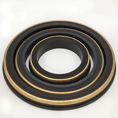 NBR 80 Shore A Hammer Union Seal with Brass Support Ring 2 ", 3", 4" Kích thước cho hình 1502 Bụi cao su áp suất cao cho các hệ thống đa dạng