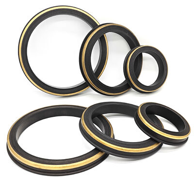 NBR 80 Shore A Hammer Union Seal with Brass Support Ring 2 ", 3", 4" Kích thước cho hình 1502 Bụi cao su áp suất cao cho các hệ thống đa dạng