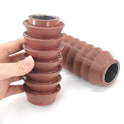 2 1/2 inch H2S kháng SV phong cách Swab Cup với cao su + lõi kim loại cho giếng khí chua