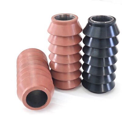 2 1/2 Inch SV Style Rubber Swab Cup với thiết kế đa môi linh hoạt chống mài mòn cho các ứng dụng dầu mỏ