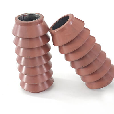 2 1/2 Inch SV Style Rubber Swab Cup với thiết kế đa môi linh hoạt chống mài mòn cho các ứng dụng dầu mỏ