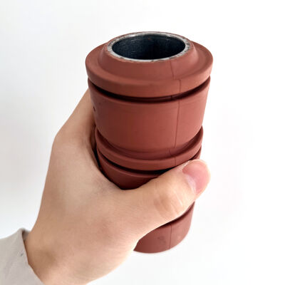 2.5 Inch RTL Swab Cup với NBR 80 Durometer chống mòn và lõi kim loại tăng cường để rửa giếng dầu mỏ