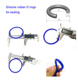 Vòng cao su màu bền O Vòng đệm hình tròn 40 - 90 Shore Độ cứng