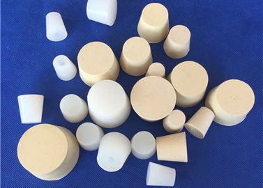 Đen trắng hoặc màu được chỉ định cao su Bung Stopper theo kích thước tùy chỉnh chống nước 40-80 Shore A độ cứng