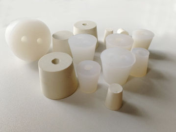 Đen trắng hoặc màu được chỉ định cao su Bung Stopper theo kích thước tùy chỉnh chống nước 40-80 Shore A độ cứng