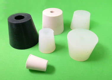 Nắp cao su silicone một lỗ loại phòng thí nghiệm cho chai hóa học, ống nghiệm, chai