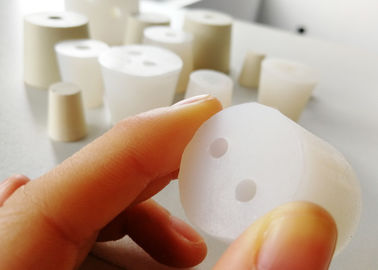 Nắp cao su silicone một lỗ loại phòng thí nghiệm cho chai hóa học, ống nghiệm, chai