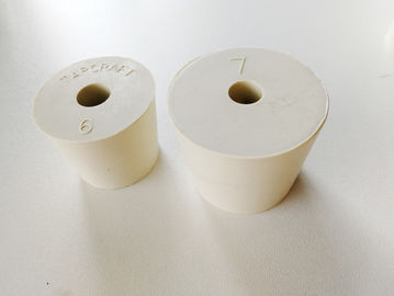 Nắp cao su silicone một lỗ loại phòng thí nghiệm cho chai hóa học, ống nghiệm, chai