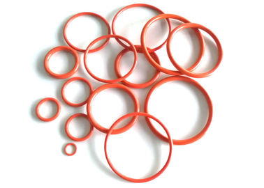 Cao su nén nhà sản xuất dầu temp cao tùy chỉnh vòng màu xanh đỏ silicone màu O vòng niêm phong