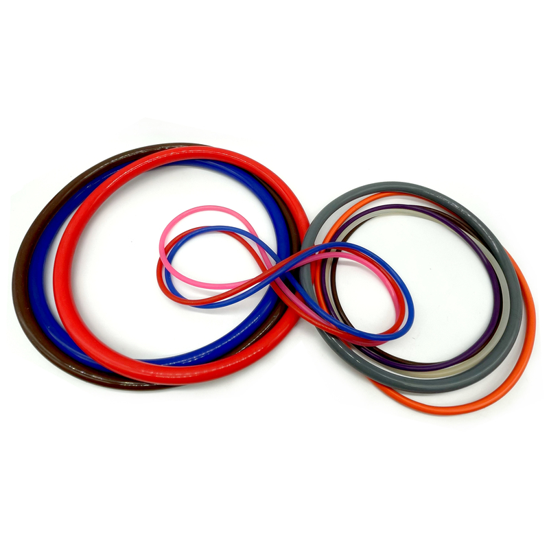 Nhiều kích cỡ độ cứng 50-80 Shore A silicone O vòng niêm phong cho y tế