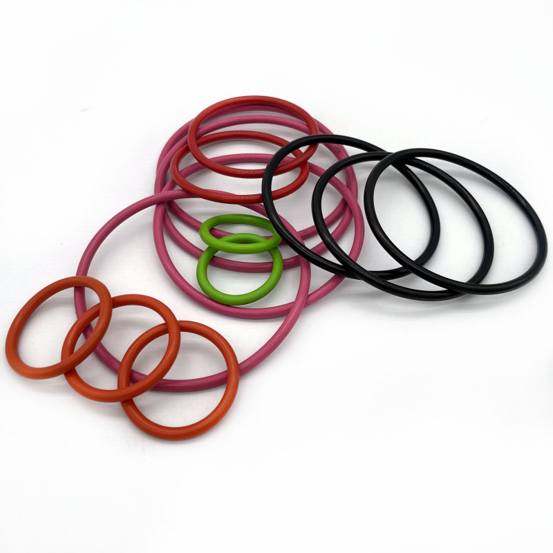 Custom AS568 NBR FKM EPDM Silicone Flat Rubber O-Ring Seal Với kích thước tiêu chuẩn và tùy chỉnh