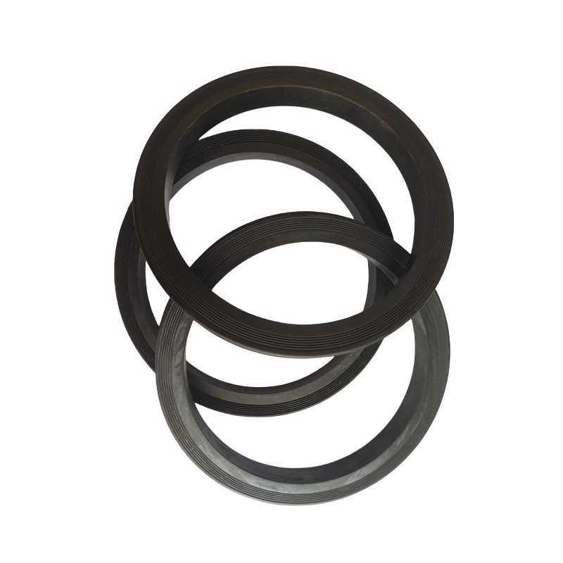 Nhẫn cao su với đồng hoặc thép không gỉ Backup Nitrile cao su Seal Wing Union Hammer Seals