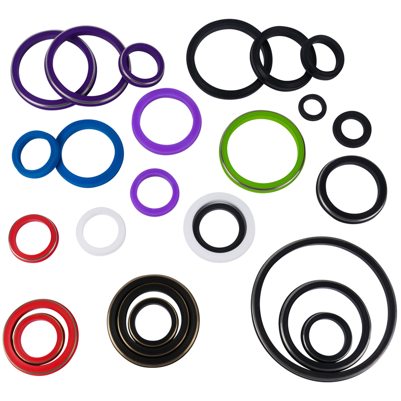 85 Shore A Nitrile NBR PTFE Gummer Hammer Union Seals cho mỏ dầu