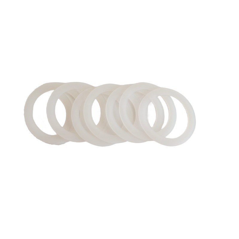 Gioăng cao su silicone cấp thực phẩm, tuân thủ FDA, độ cứng 40-90 Shore A và kích thước tùy chỉnh