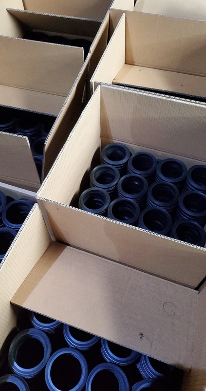 Nắp bảo vệ ren NC77 HDPE cho đầu ren ống khoan Pin và Box