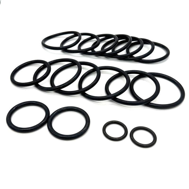 Vòng chữ O Nitrile chịu dầu với độ cứng 70-90 Shore A và kích thước tùy chỉnh cho niêm phong công nghiệp