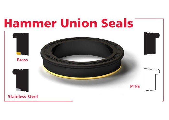 FIG 602/1002/1502 màu sắc NBR HNBR FKM PTFE Hammer Union Seal chấp nhận tùy chỉnh