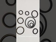 Vòng niêm phong Hammer Union / Vòng niêm phong cao su Union với sức đề kháng áp suất 6000-15000 PSI